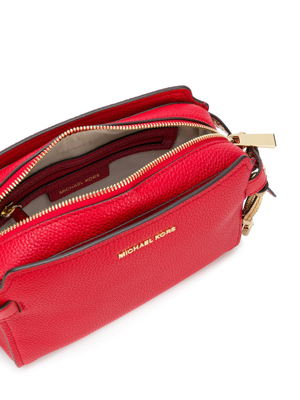Michael Kors Red Crossbody Handbags For Women's