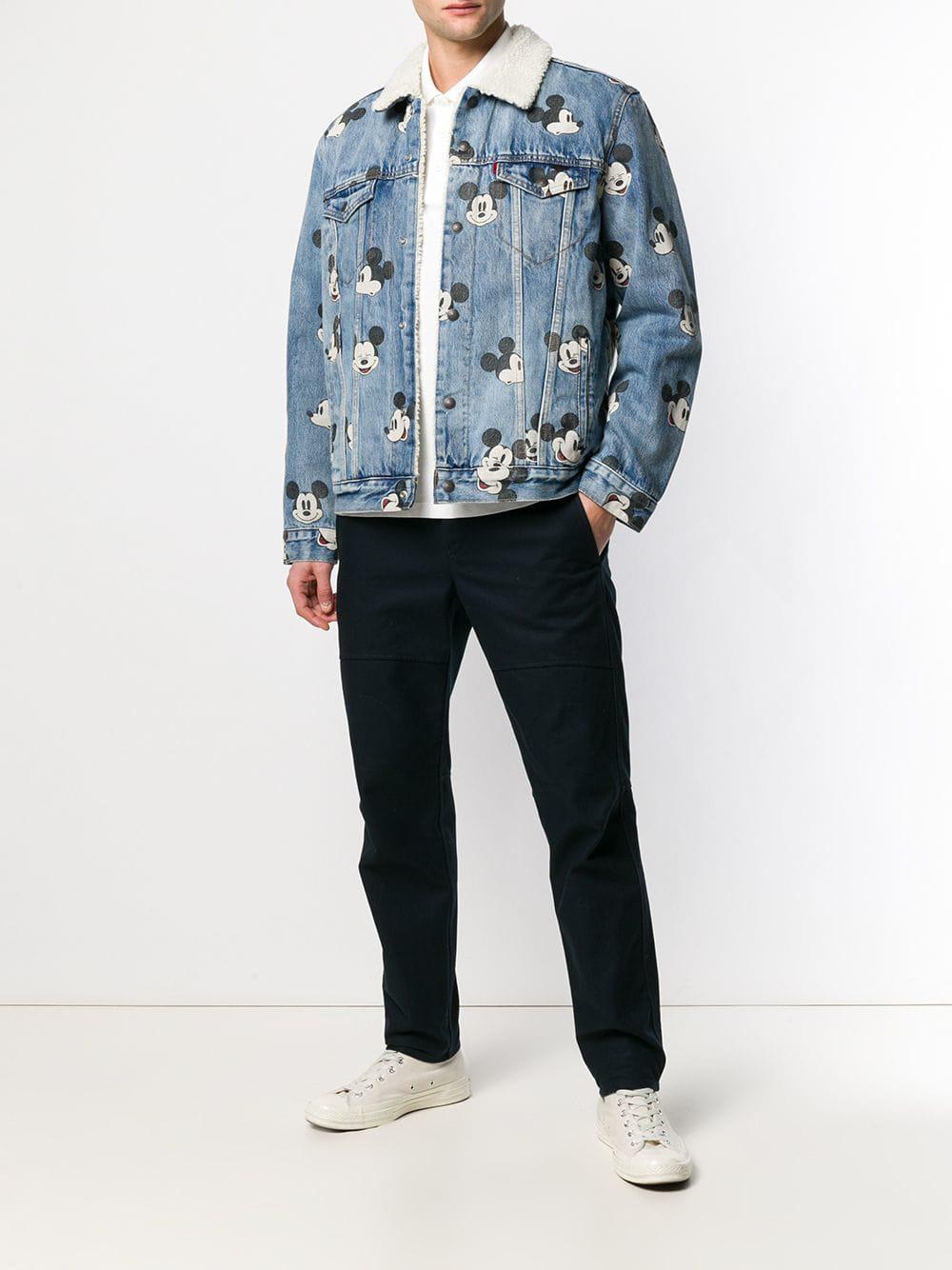 Giacca denim Mickey Mouse X DISNEY da Uomo di Levi's in Blu | Lyst