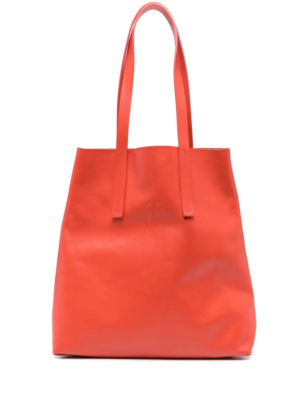ショルダーバッグ・ポシェット FORTE FORTE Women Shoulder Bags 13670MYBAG 3043 ORANGE bucket bag in supple leather “my pepita” orange | forte_forte