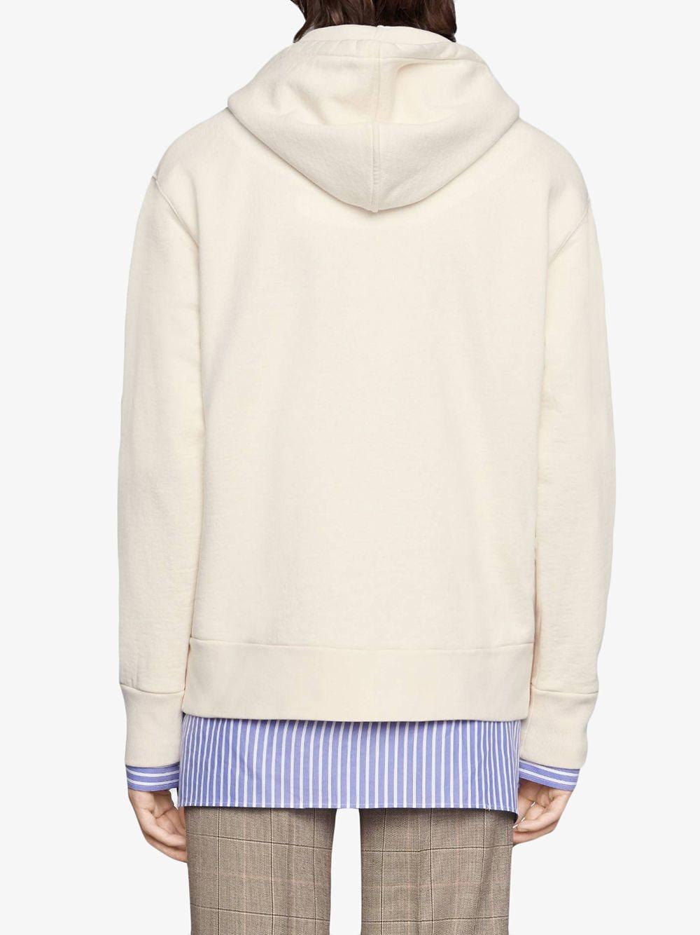 Gucci Off-white Oversized Strawberry Hoodie for Men | Lyst