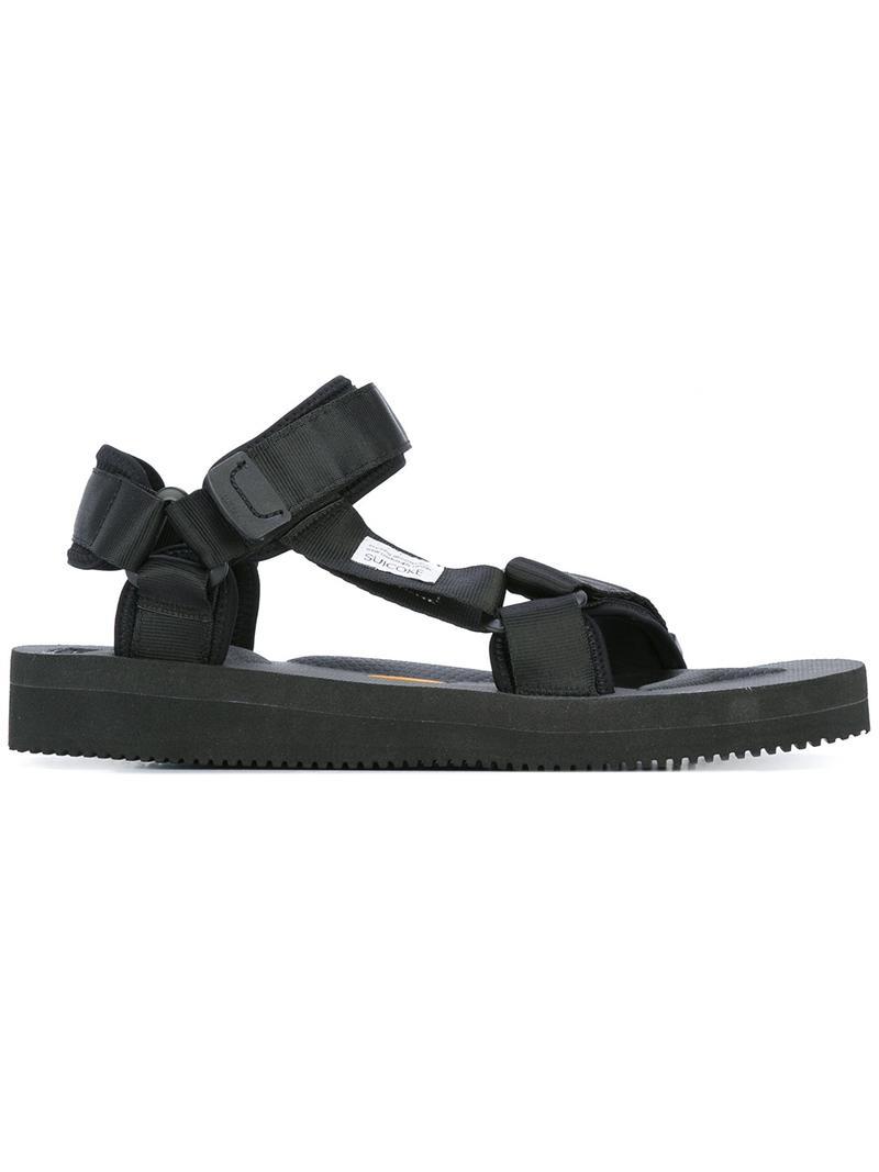Suicoke 'sk Depa' Sandals in Black for Men - Lyst