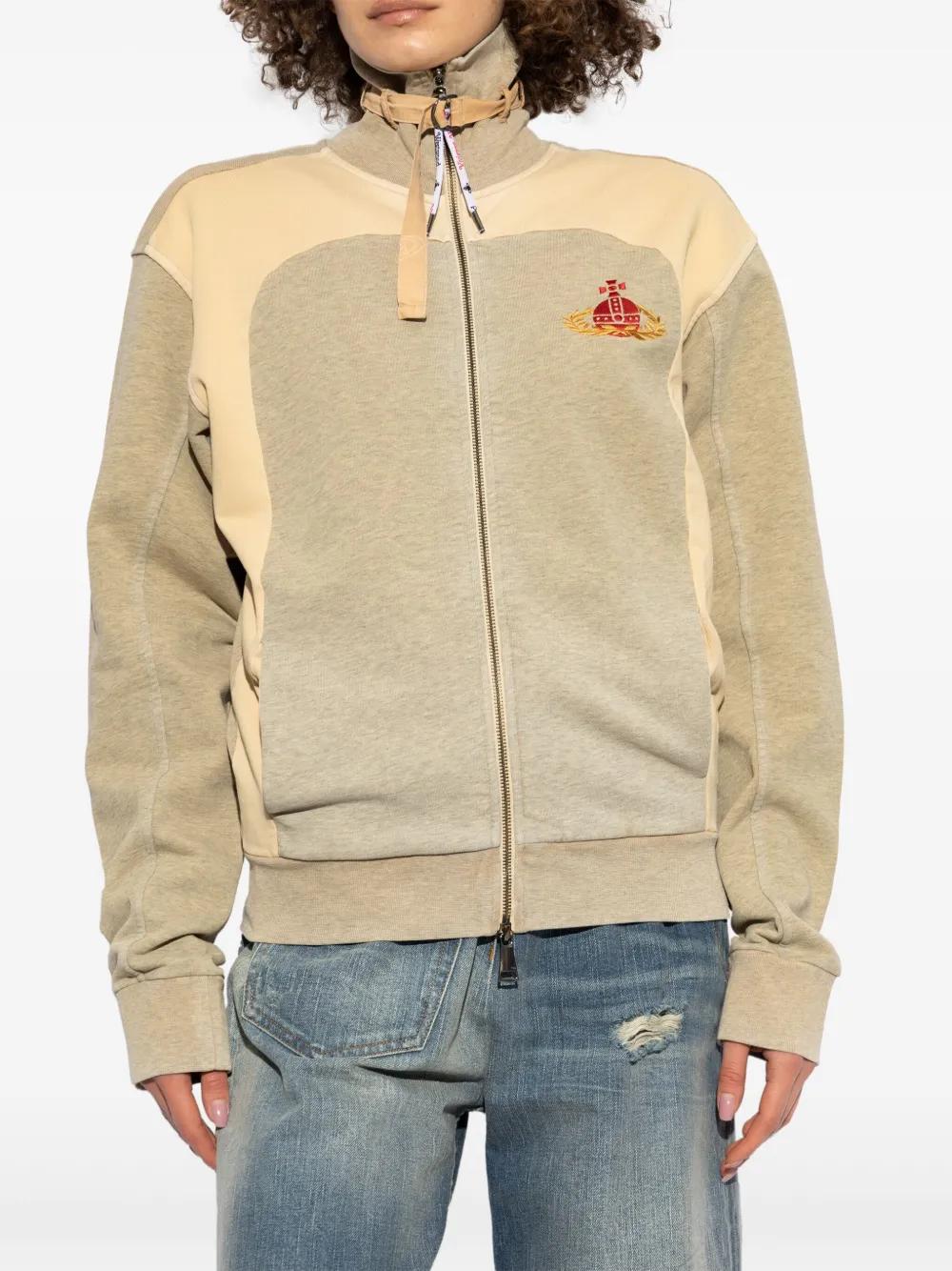 Vivienne Westwood Orb-Motif Track Jacket in Natural | Lyst
