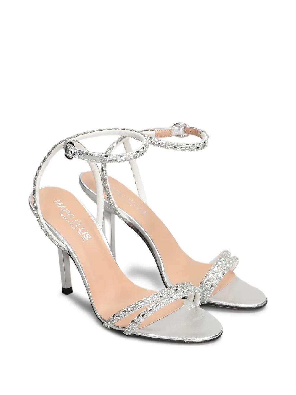 【関税&送料込】Marc Ellis Sandals Marc Ellis Sandals In White Leather | italist