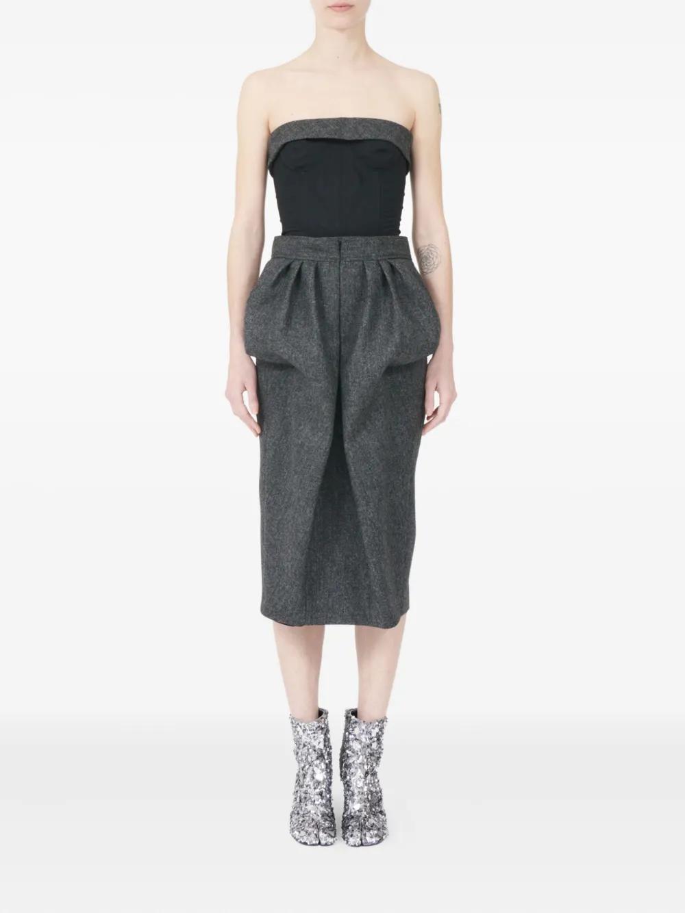 Maison Margiela Strapless Dresses for Women | Lyst
