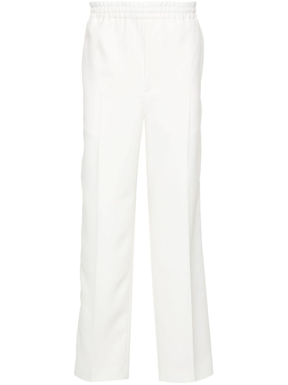 Gucci Web Detail Trousers in White for Men Lyst UK