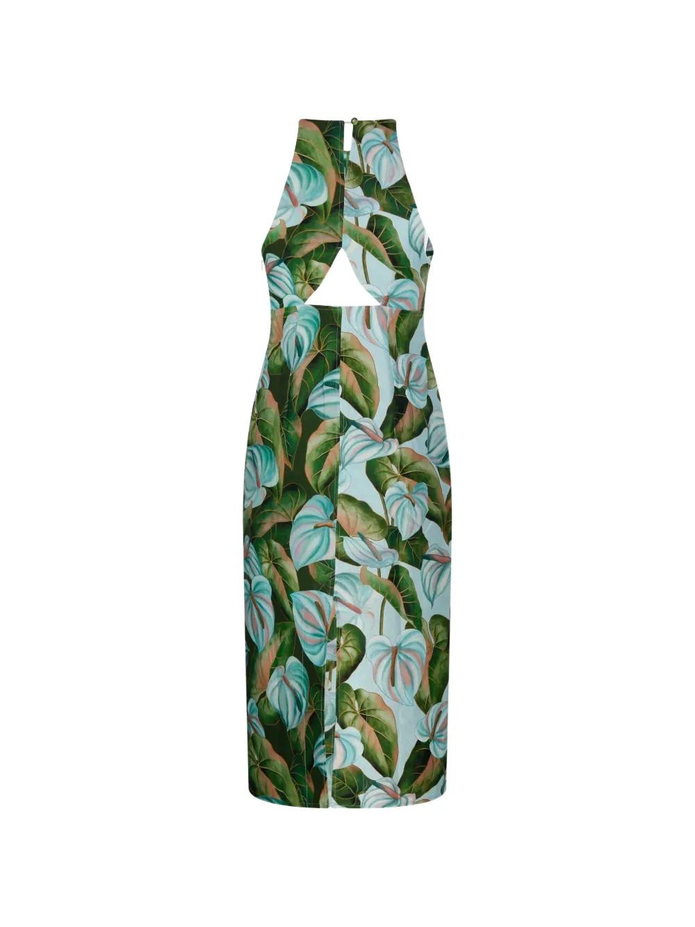 white christmas dresses Toucan Tree Green Dress – Hemline Woodway