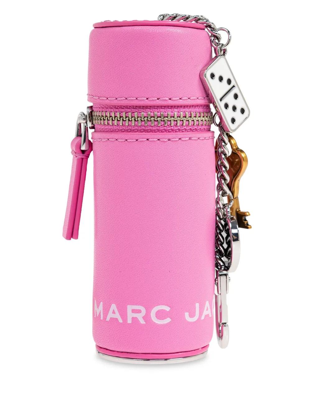 MARC JACOBS The Lipstick ケース バッグチャーム MARC JACOBS キーホルダー LEATHER LIPSTICK CASE BAG CHARM SLG