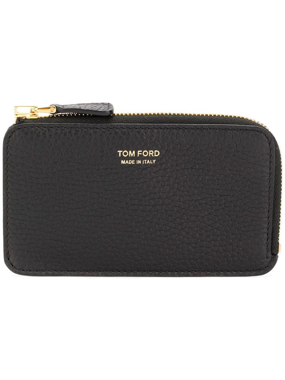 Tom Ford Zip Wallet in Black for Men Lyst