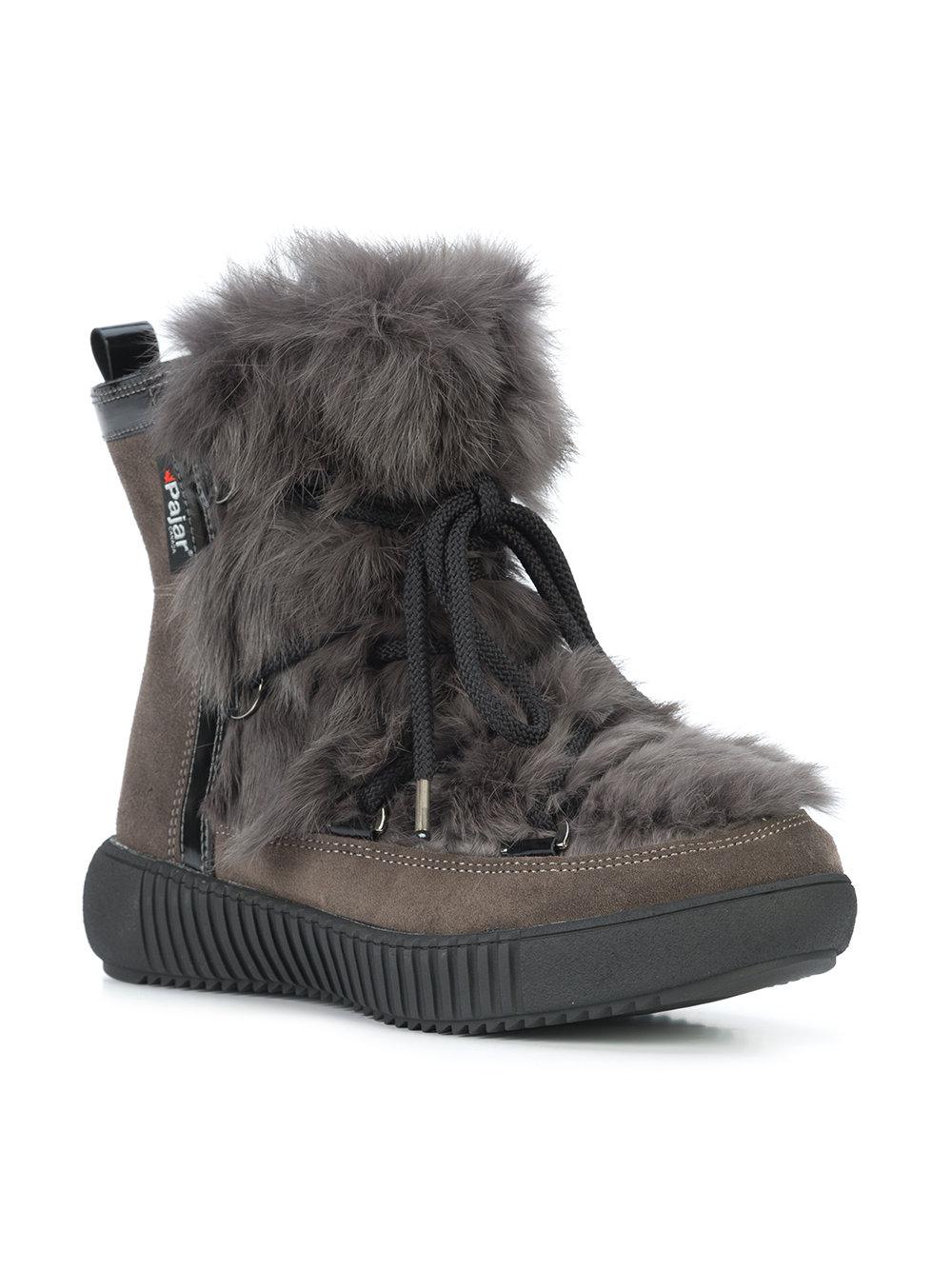 Pajar Suede Anet Snow Boots in Grey (Grey) - Lyst