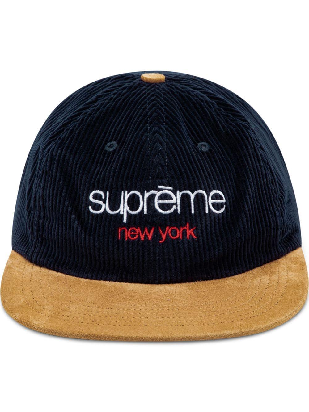 supreme classic logo cap