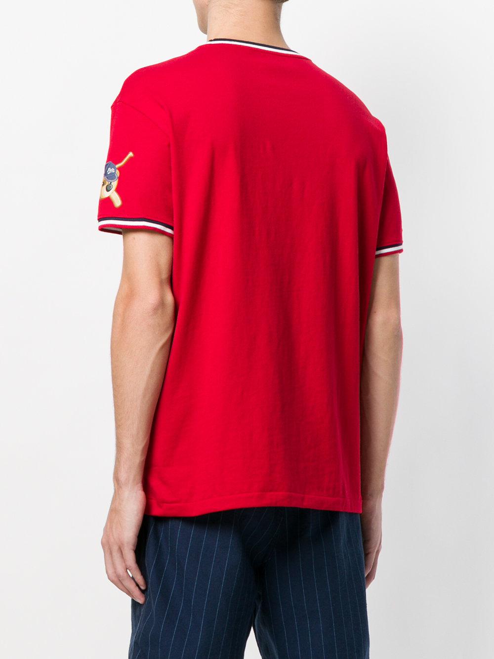 Polo Ralph Lauren Vintage Logo T-shirt in Red for Men - Lyst