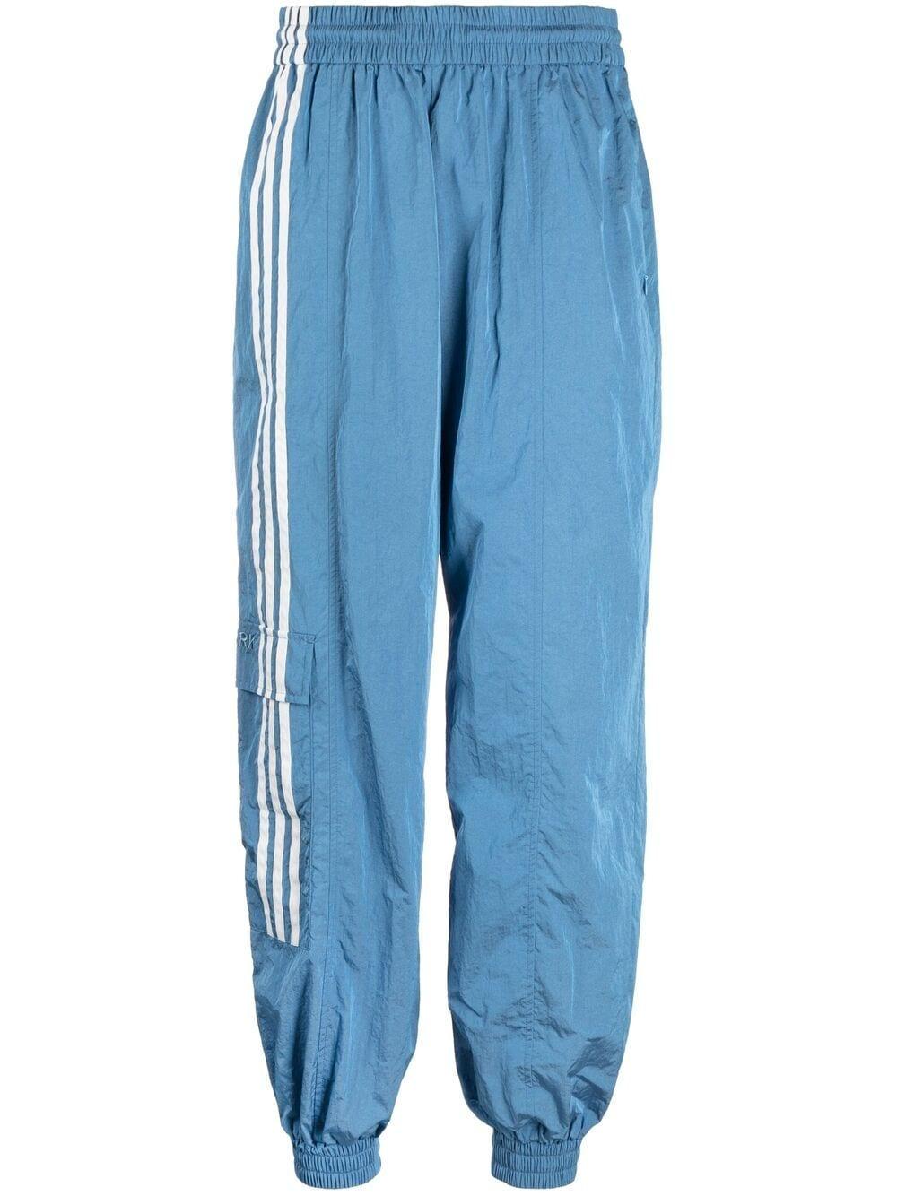 adidas Cotton X Ivy Park Logo-print Track Pants in Blue | Lyst