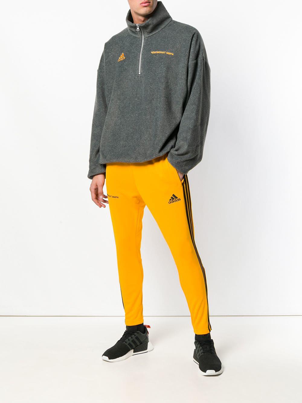 Gosha Rubchinskiy Adidas X Side Panelled Track Pants in Orange for Men |  Lyst