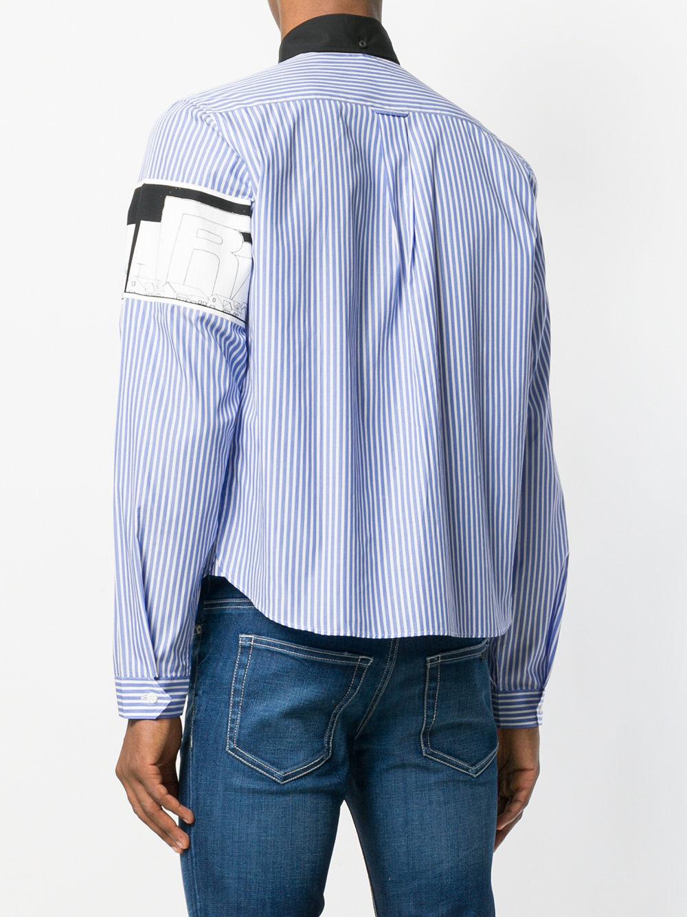 prada striped shirt