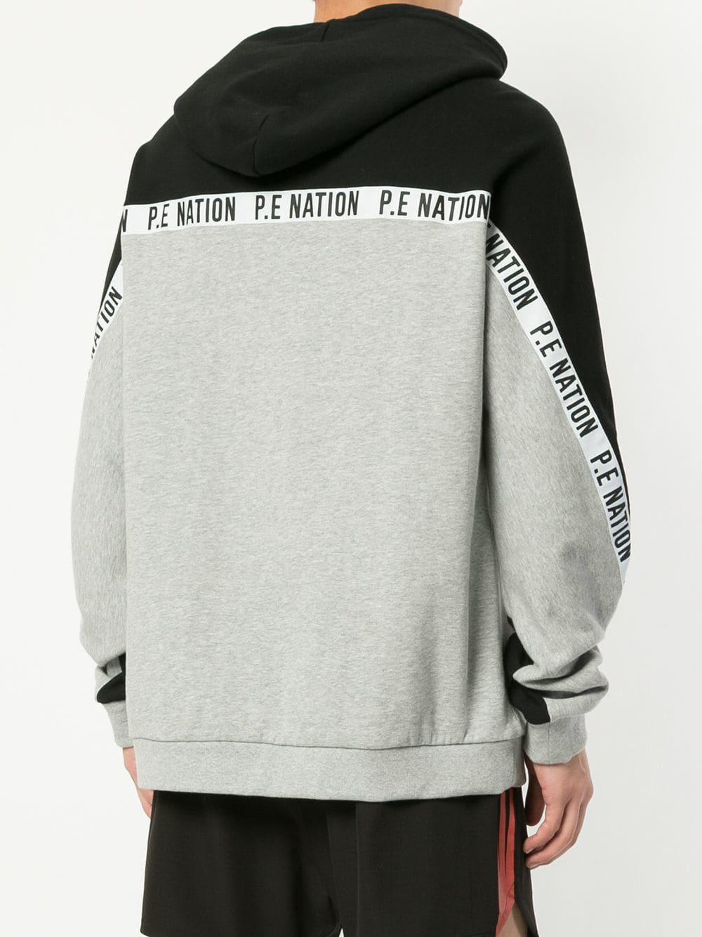 pe nation grey hoodie