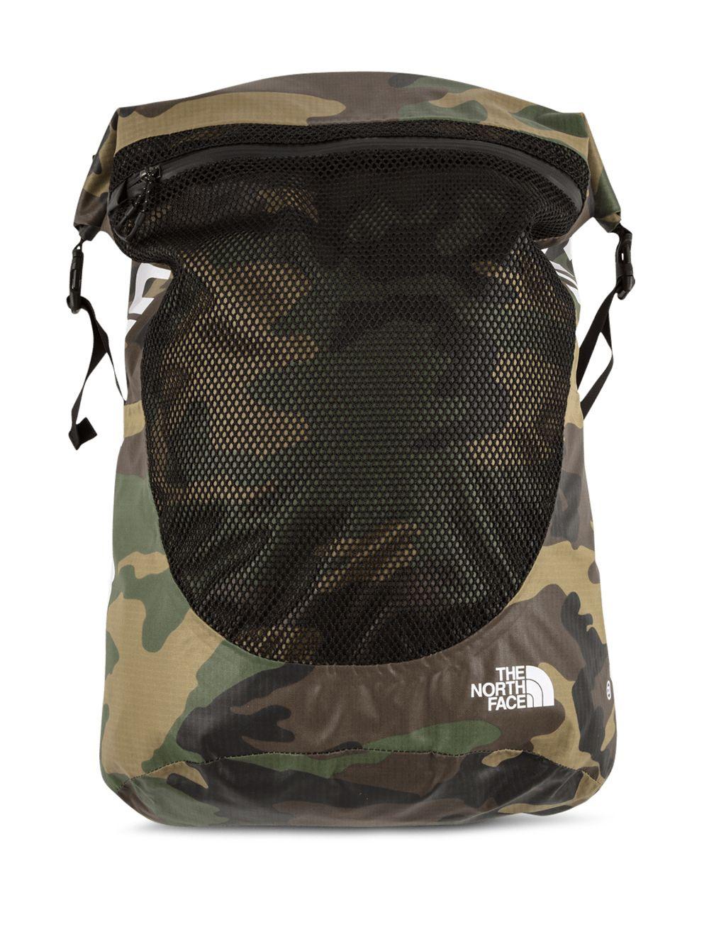 supreme the north face waterproof backpack woodland camo