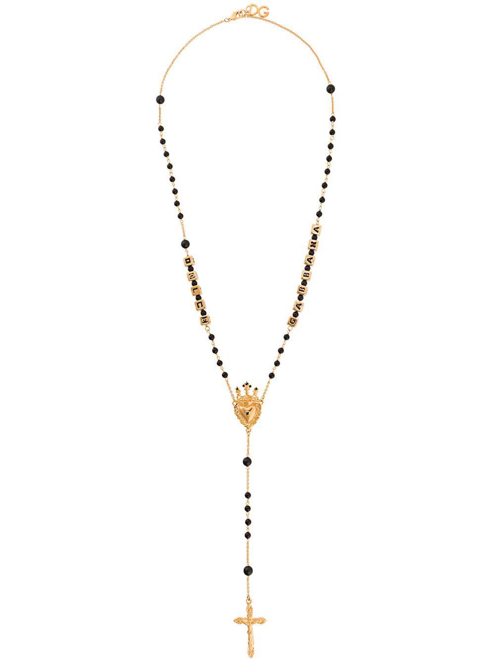 collier dolce gabbana homme