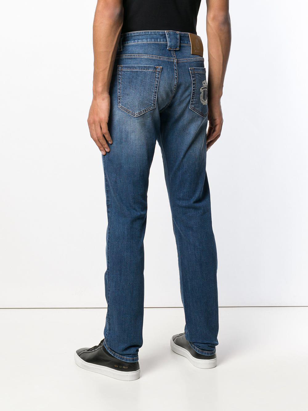 Billionaire Denim Slim-fit Jeans in Blue for Men - Lyst