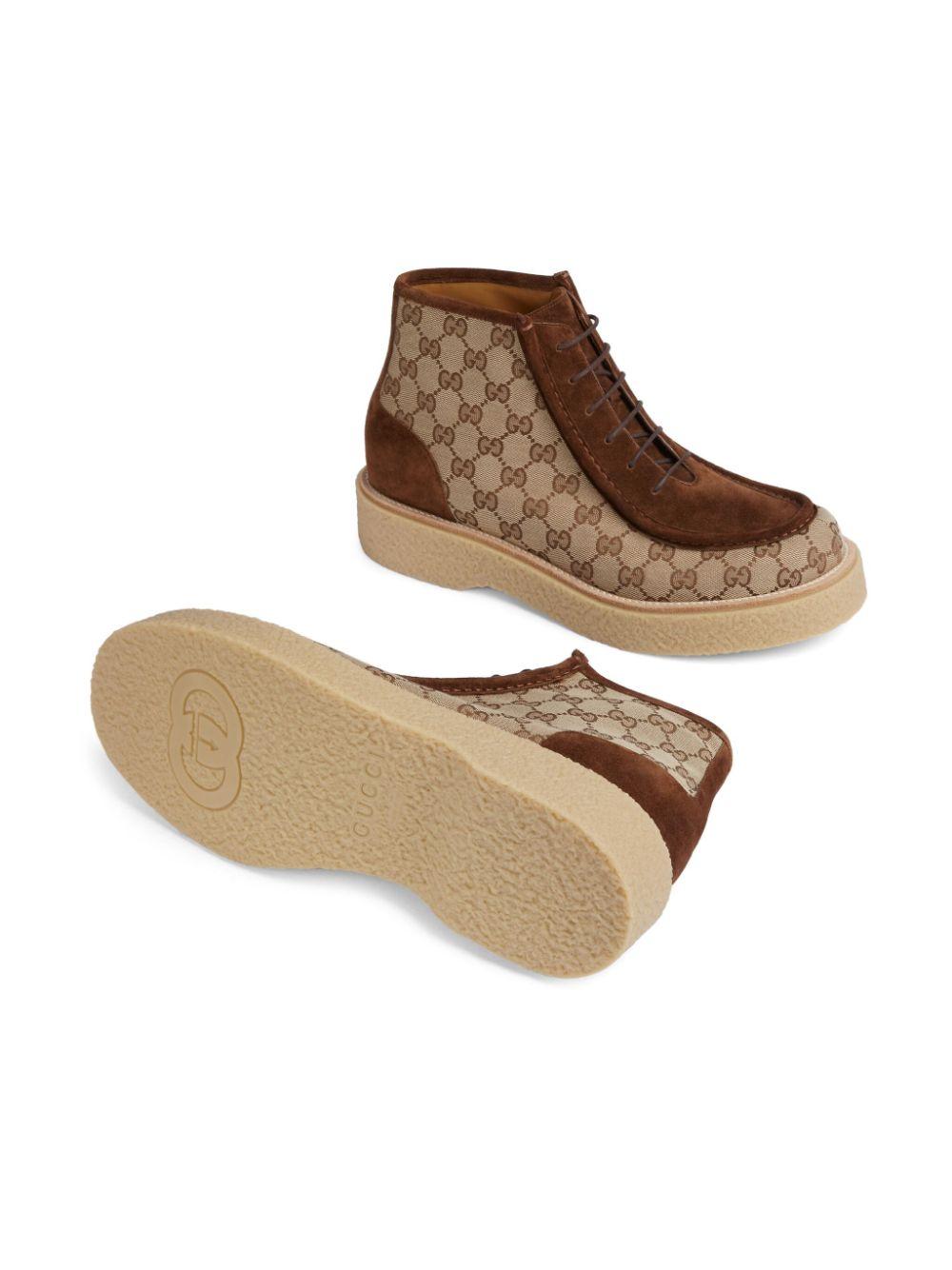 Gucci GG Supreme Ankle Boots - Farfetch