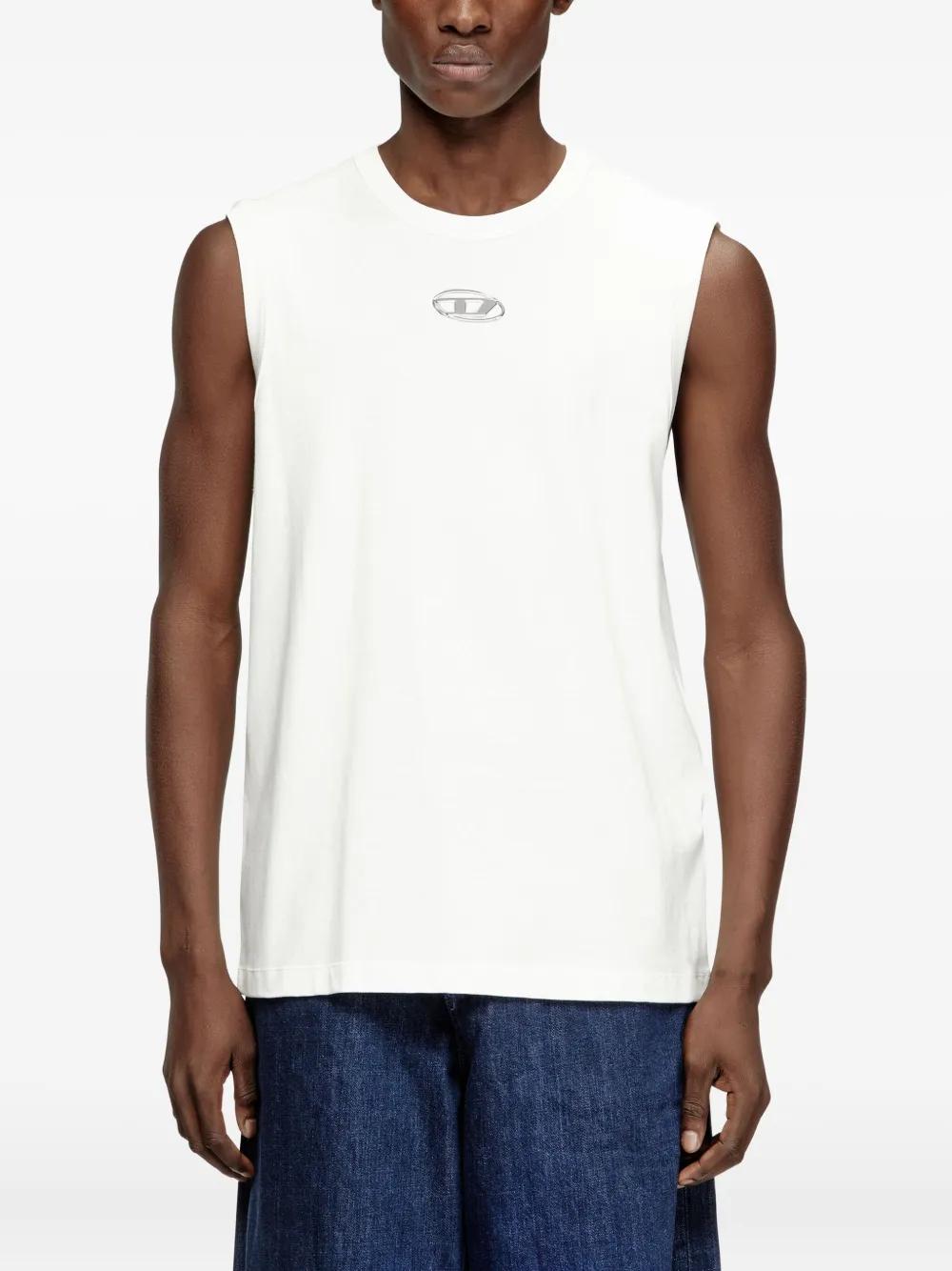 DIESEL Men's Sleeveless Knit Tシャツ DIESEL Sleeveless t-shirts for Men | Online Sale up to 39