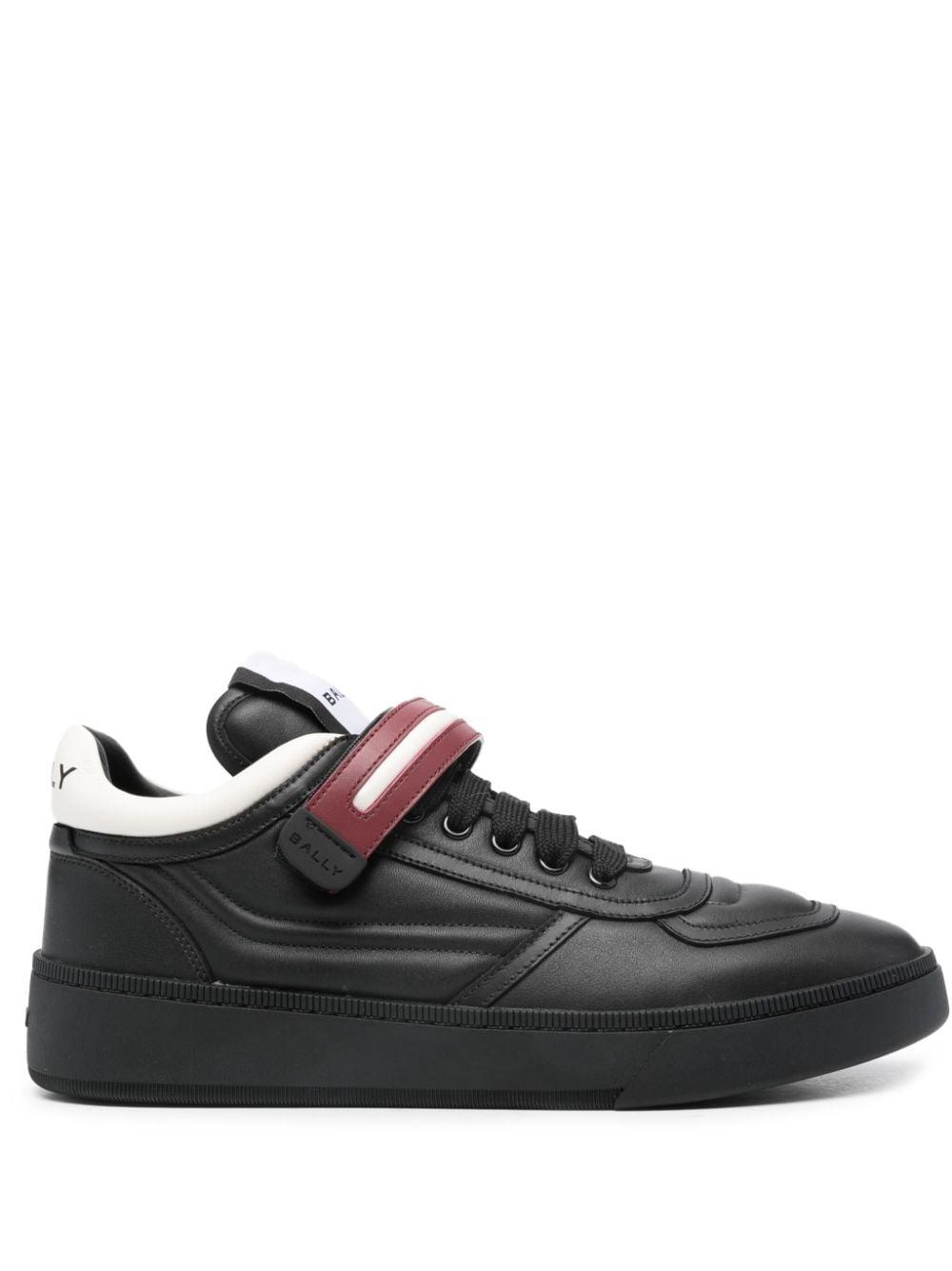 Black bally cheap sneakers