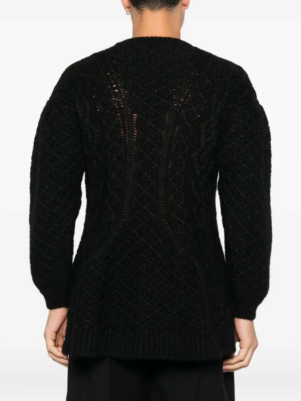 Simone Rocha Embellished Sweater in Black Lyst
