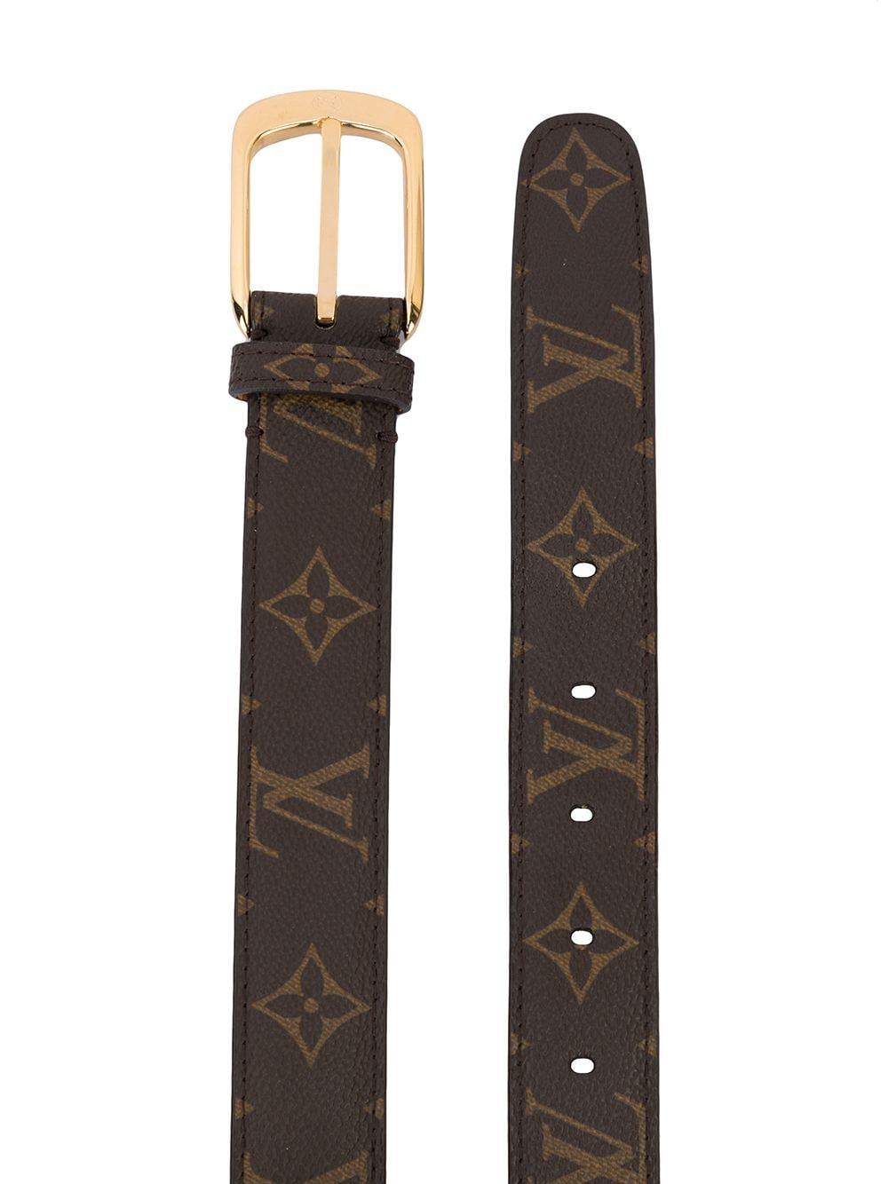 Cintura Ellipse con logo di Louis Vuitton in Marrone | Lyst
