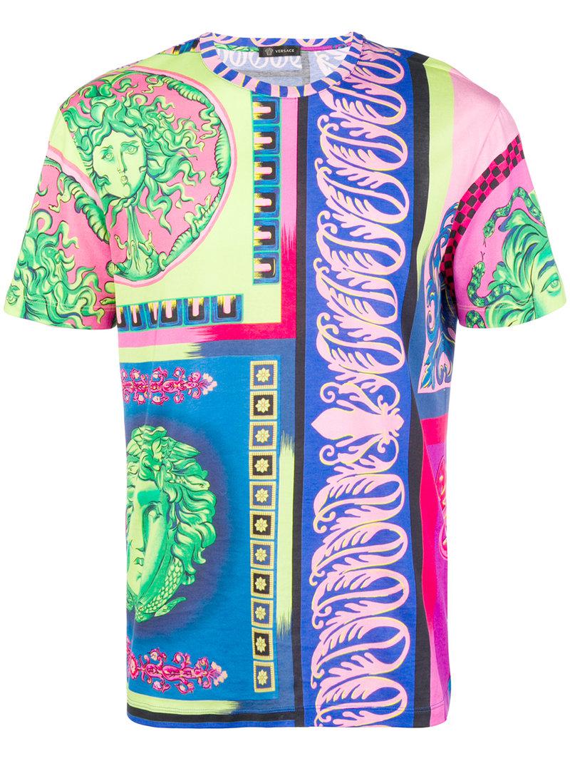Versace Cotton Medusa Baroque T-shirt 