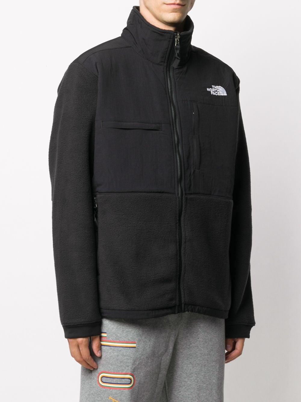 The North Face Zipped Logo Jacket in Black for Men - Lyst