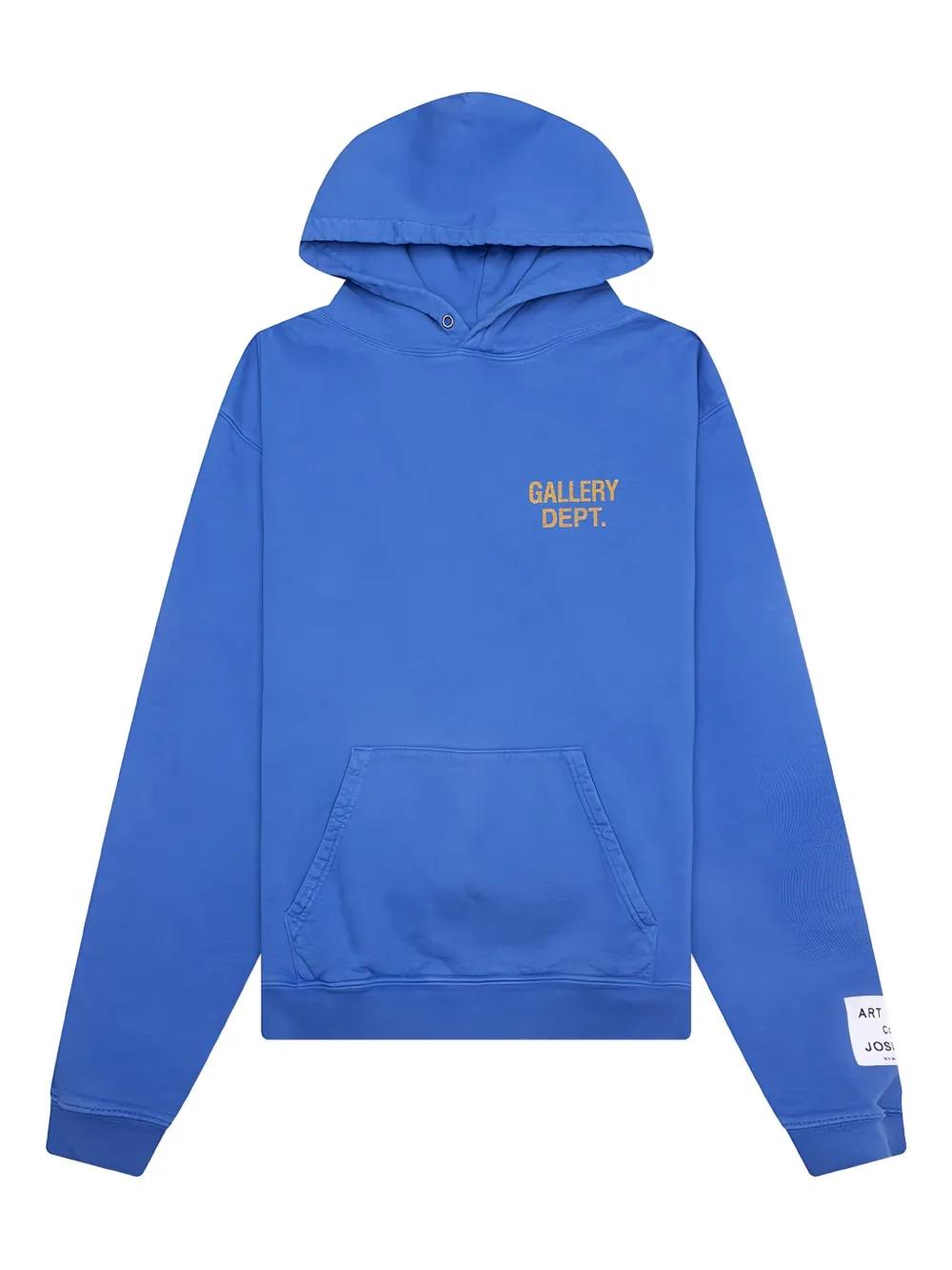 【GALLERY DEPT.】アートデパートメントフーディー Gallery Dept. ART THAT KILLS Reversible Logo Hoodie Yellow