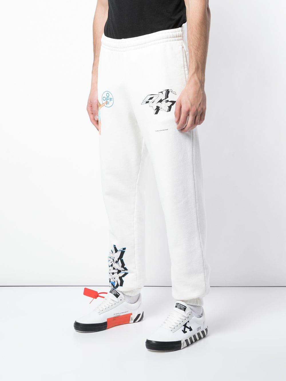off white nike sweatpants