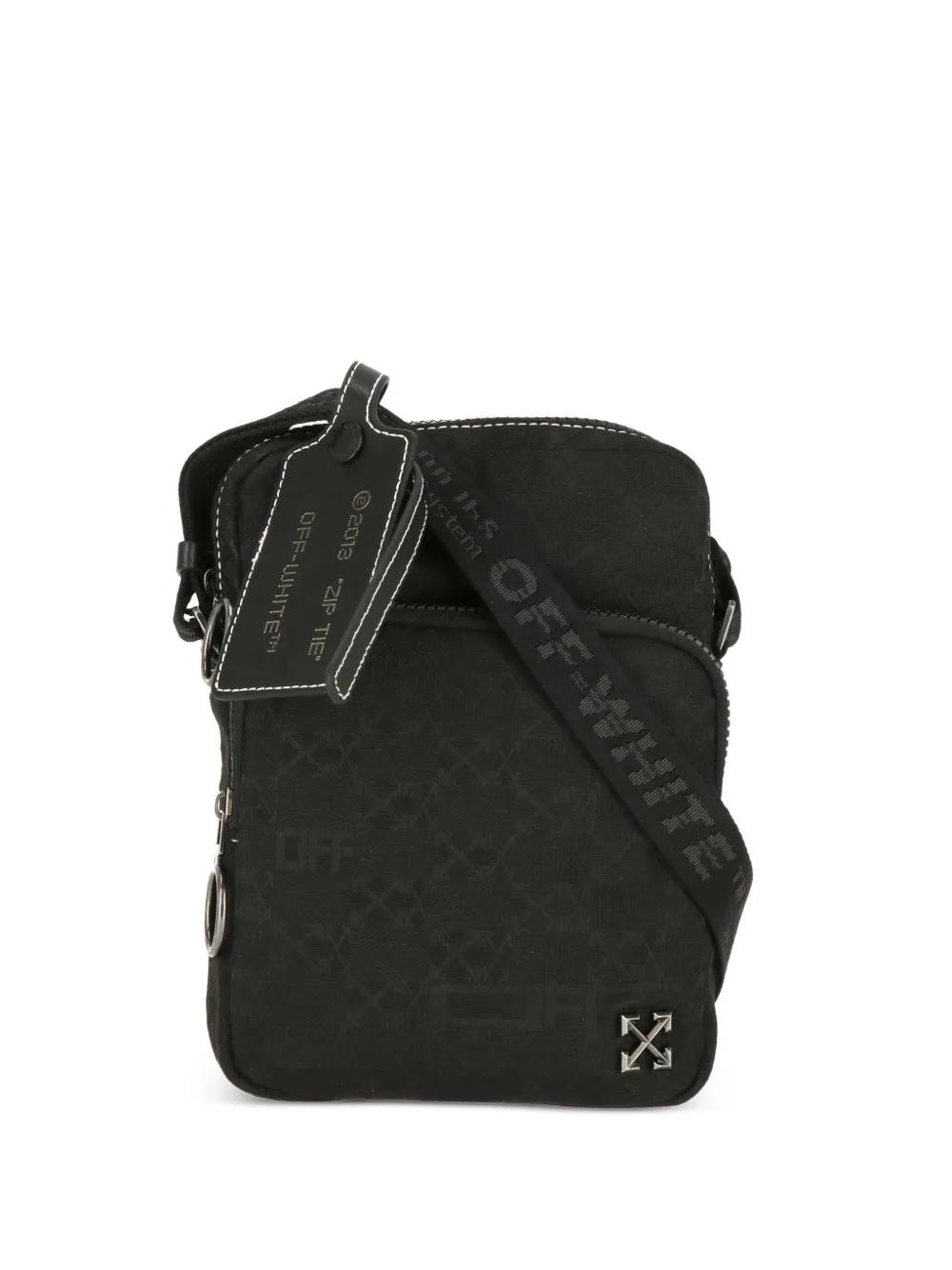メンズ Off-White c/o Virgil Abloh ジップタイ モノグラム ショルダー