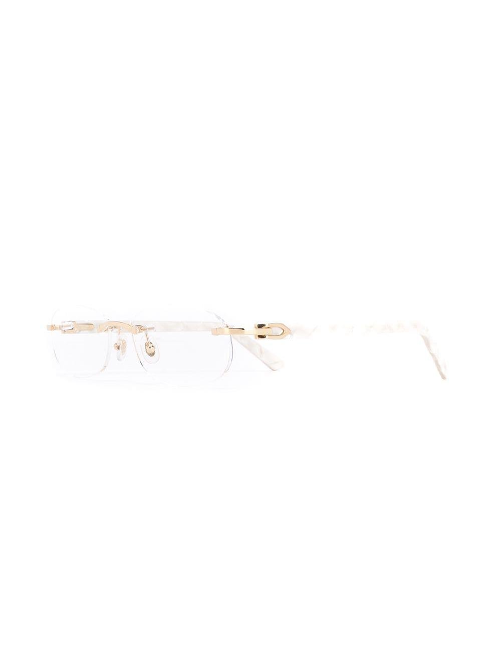 Cartier C Décor Rimless Oval-frame Glasses | Lyst