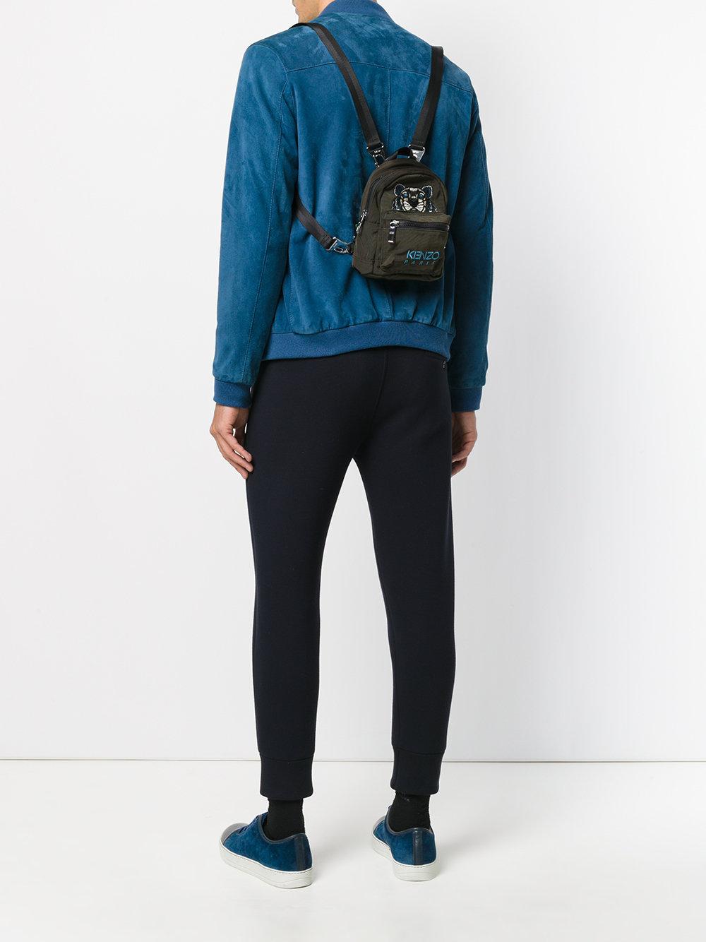 kenzo tiger canvas backpack