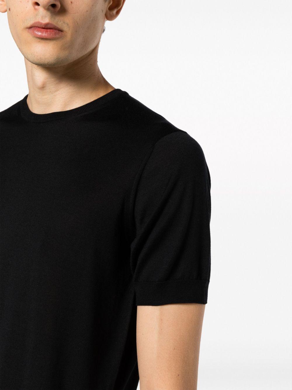 Giorgio Armani Men's Short-sleeved Cotton Shirt