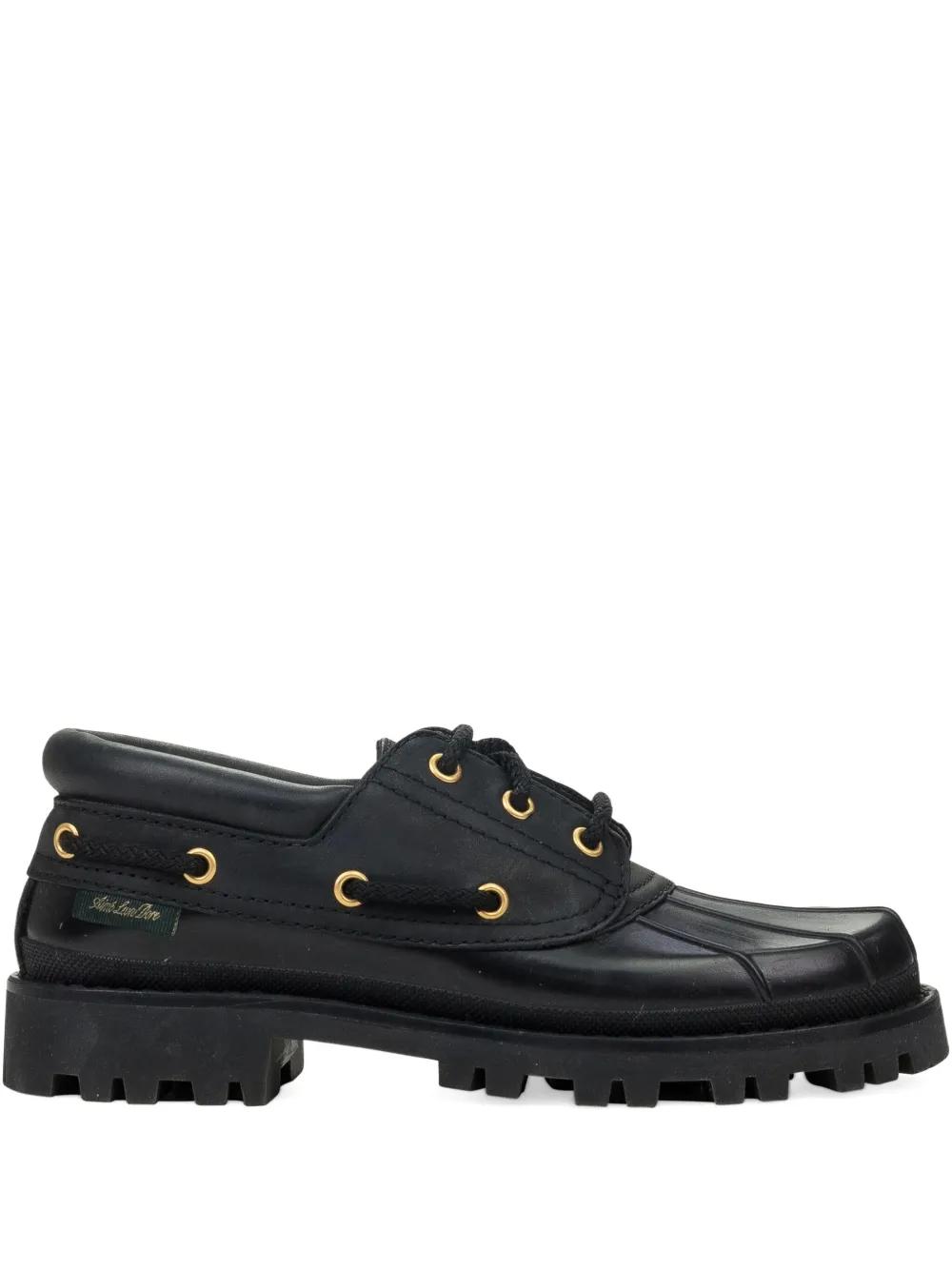 バ*ン様 Aime Leon Dore Papia デッキシューズ　エメレオンド メンズ Aimé Leon Dore Papia デッキシューズ ブラック | Lyst