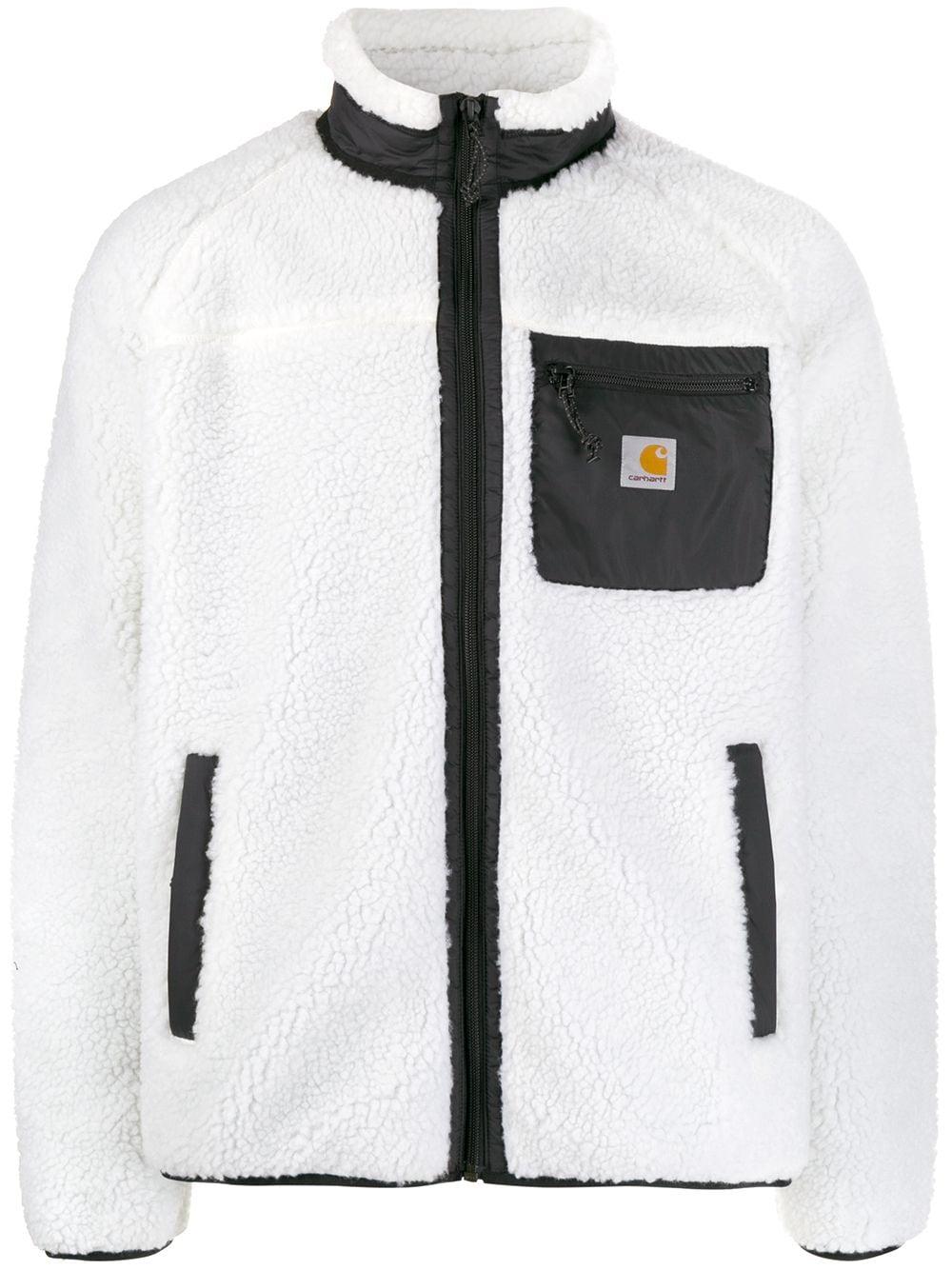 Carhartt WIP Fleece Prentis Faux-fur Jacket in White for Men - Lyst