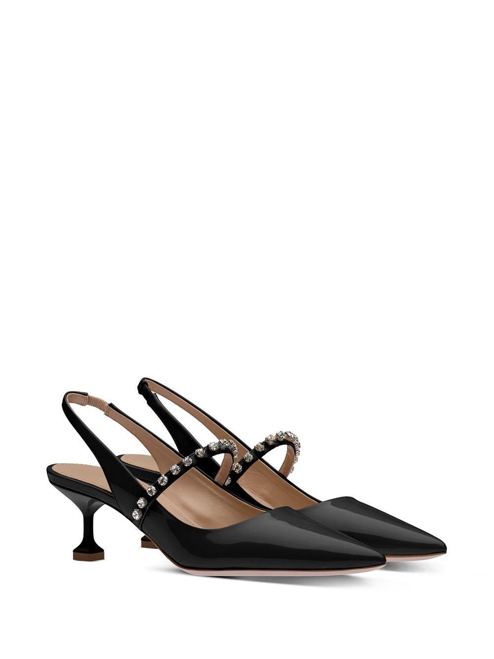 miu miu sequin slingback pumps