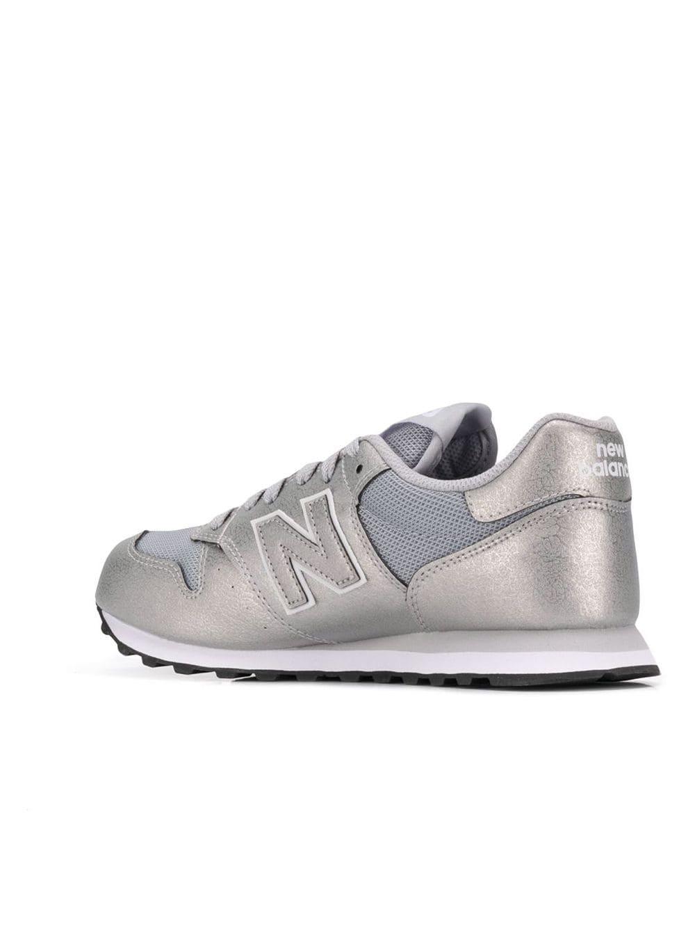 New Balance Leather 500 Sneakers in Silver (Metallic) | Lyst الشوفان