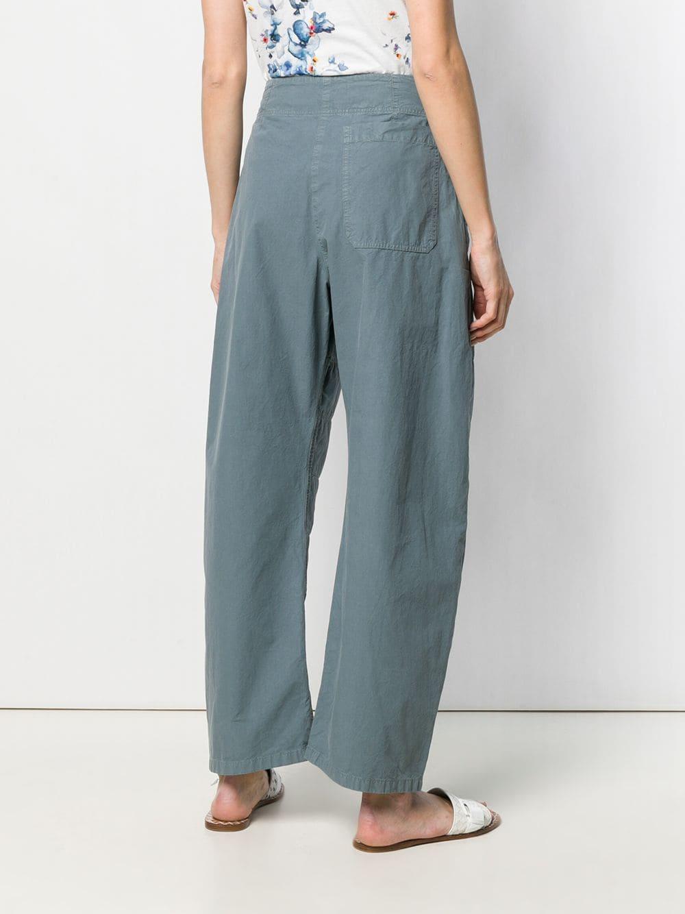 Lemaire Tapered Trousers in Gray - Lyst