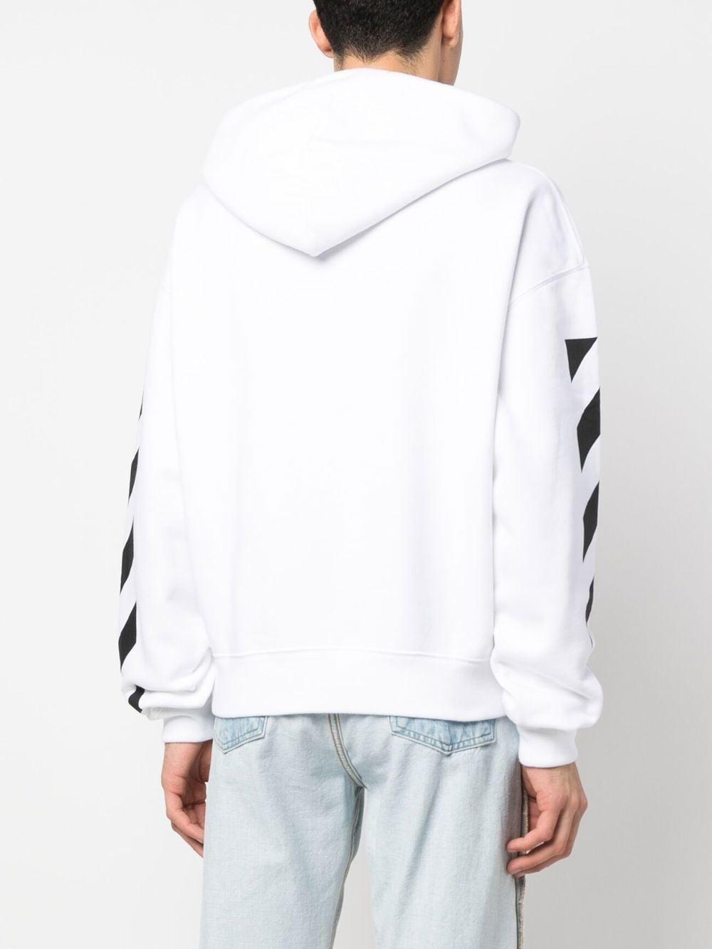 Off white clearance classic stripe hoodie