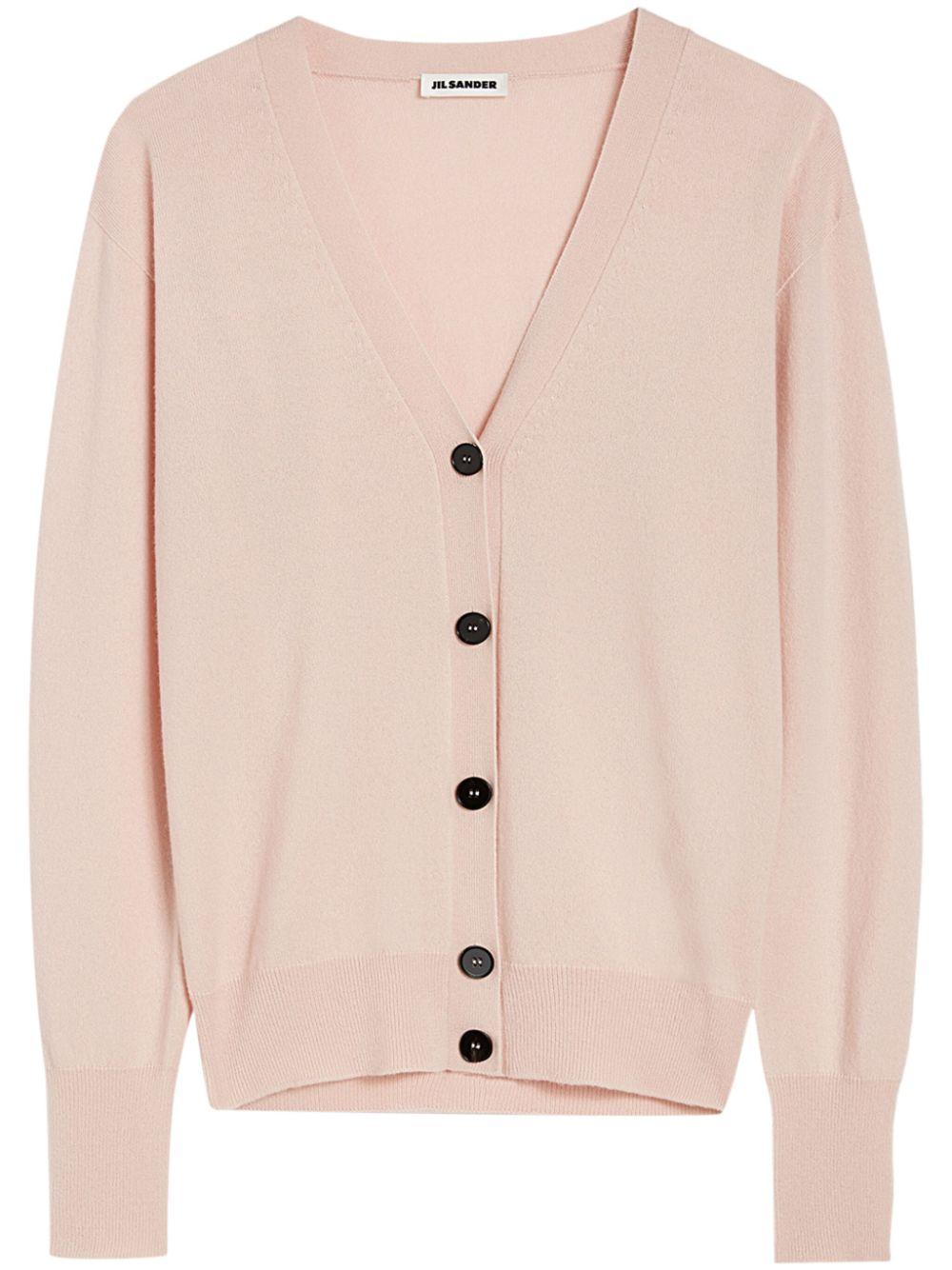 Jil Sander レディース ナチュラル カシミア カーディガン セーター 