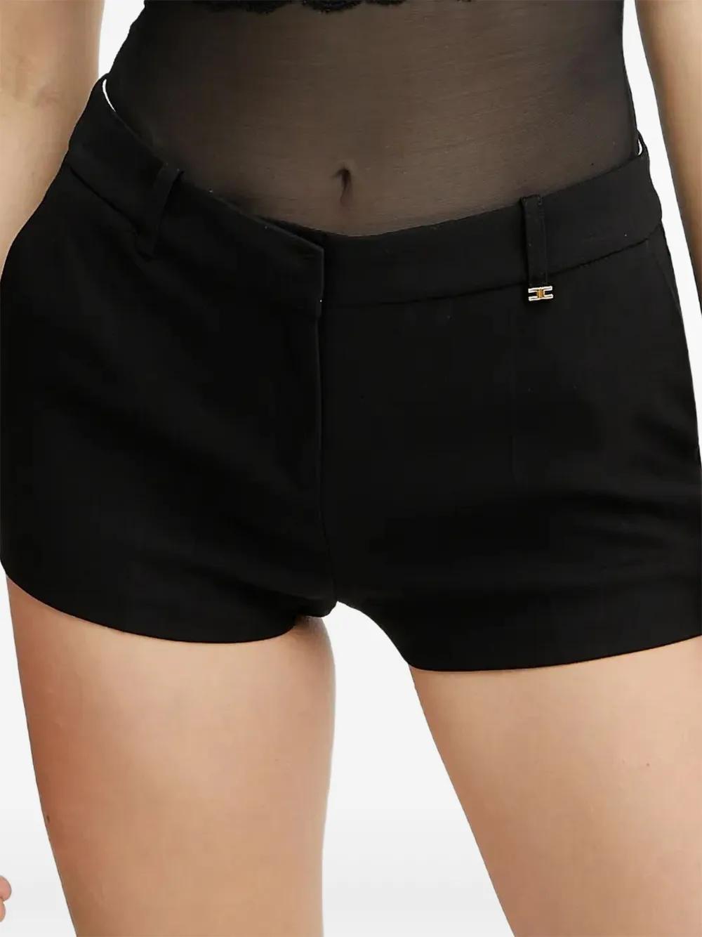 パンツ ELISABETTA FRANCHI Women Shorts Burmudas KP62S46E2 Black Elisabetta Franchi Shorts for Women | Online Sale up to 55