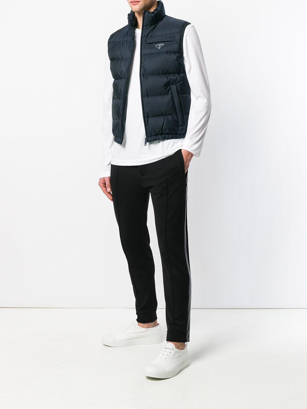 prada vest men