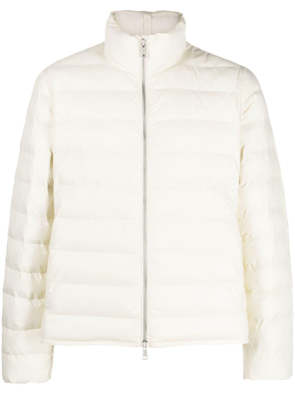 Polo Ralph Lauren Padded Puffer Jacket in White for Men | Lyst