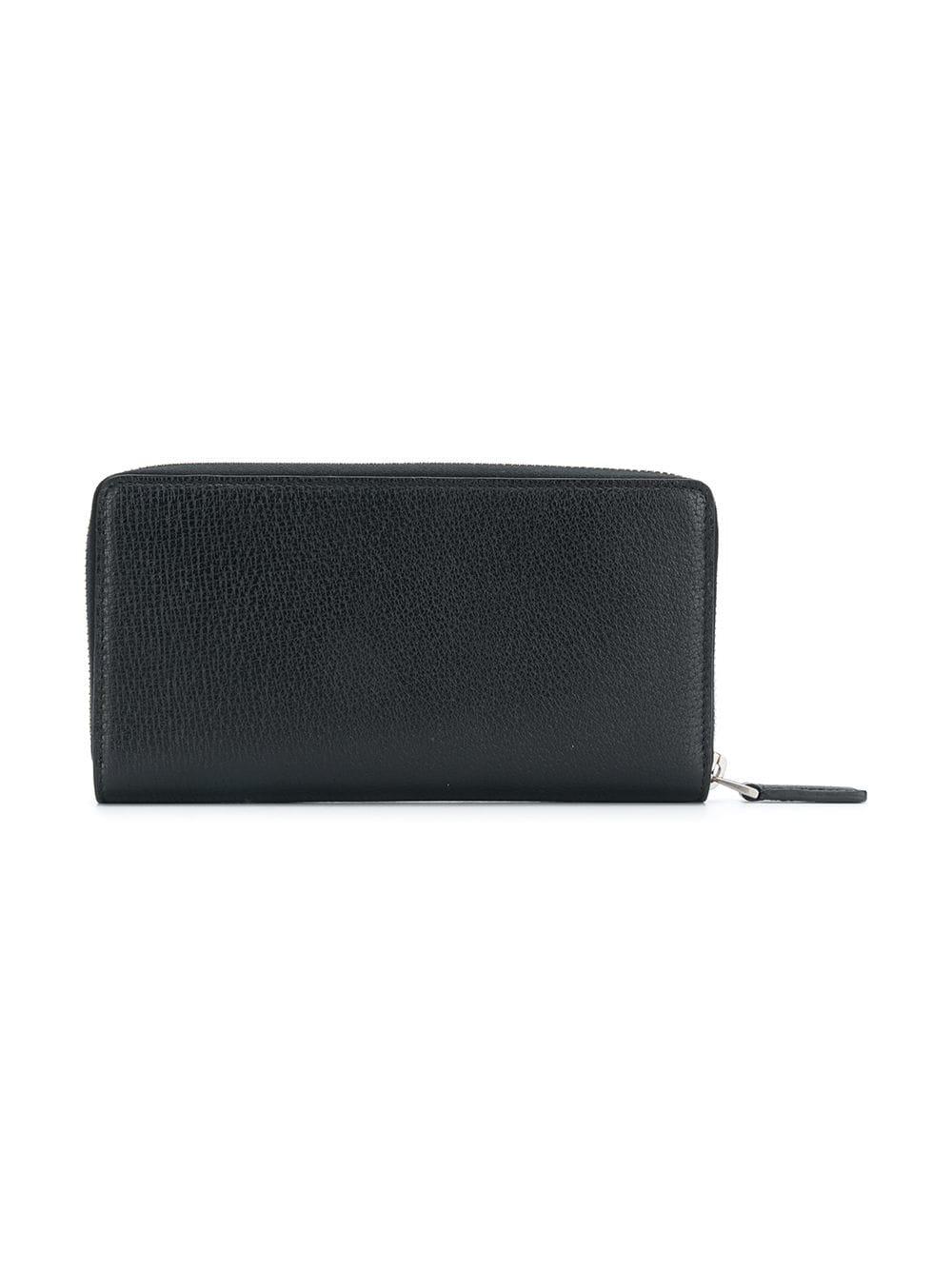 Gucci Gucci Stripe Leather Wallet - Farfetch