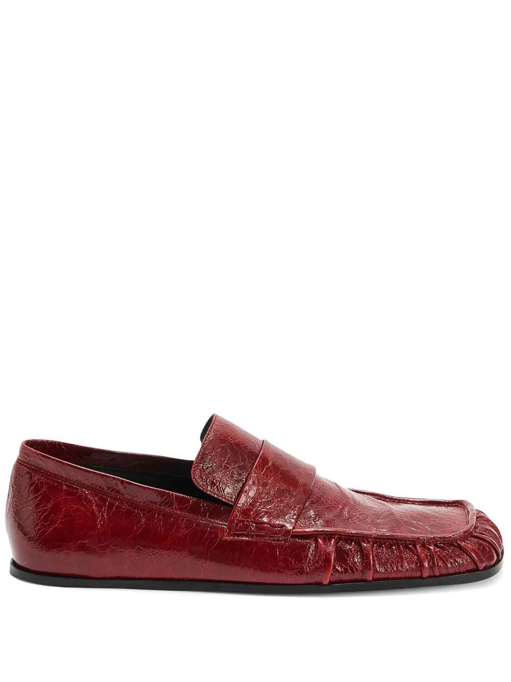★JIL SANDER直営店★レザーローファー モカシン レディース Jil Sander ローファー、モカシン | オンライン