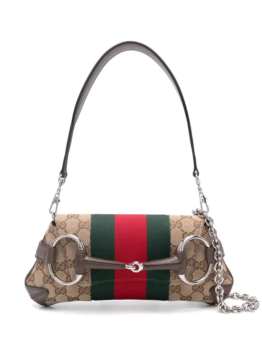 GUCCIグッチホースビットチェーンショルダーバッグ Gucci ホースビット チェーン ショルダーバッグ M レッド | Lyst
