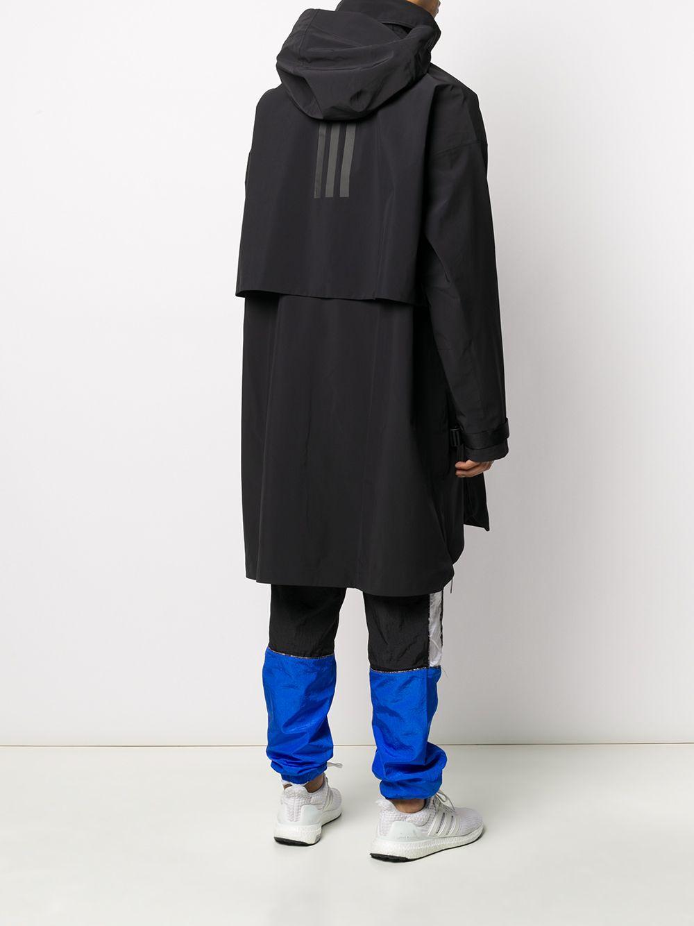 adidas Synthetic Myshelter Rain.rdy Parka Coat in Black for Men - Lyst
