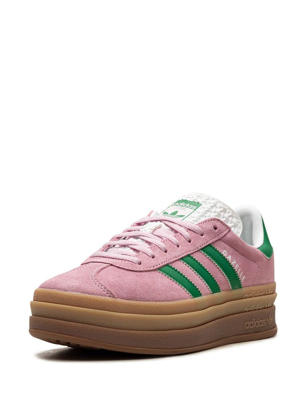 Adidas pink gazelle suede cheap trainers